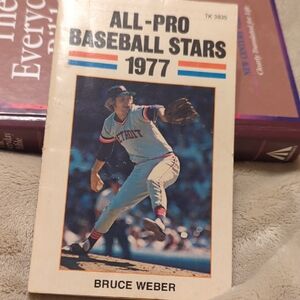 all-Pro Baseball Stars 1977 Statistics 1976 Book
